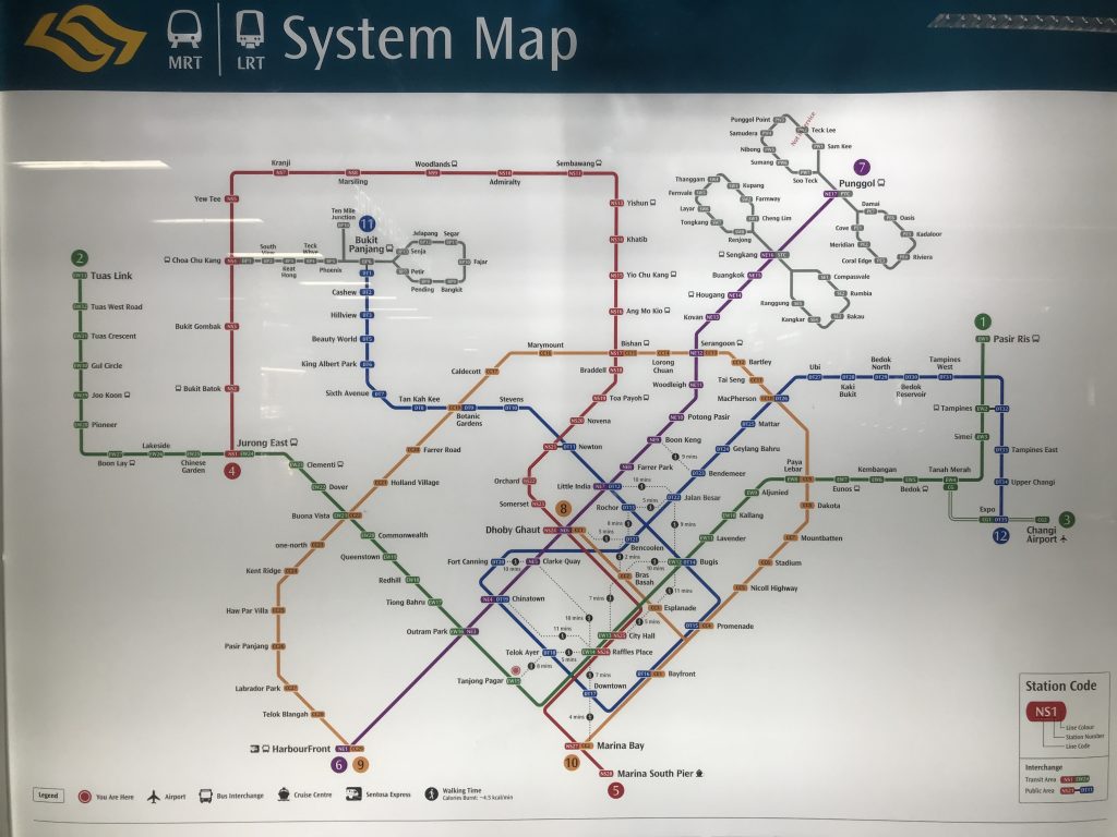 シンガポールの地下鉄 ぷらぷらシンガプーラ 現地採用は見た シンガポール生活ブログ